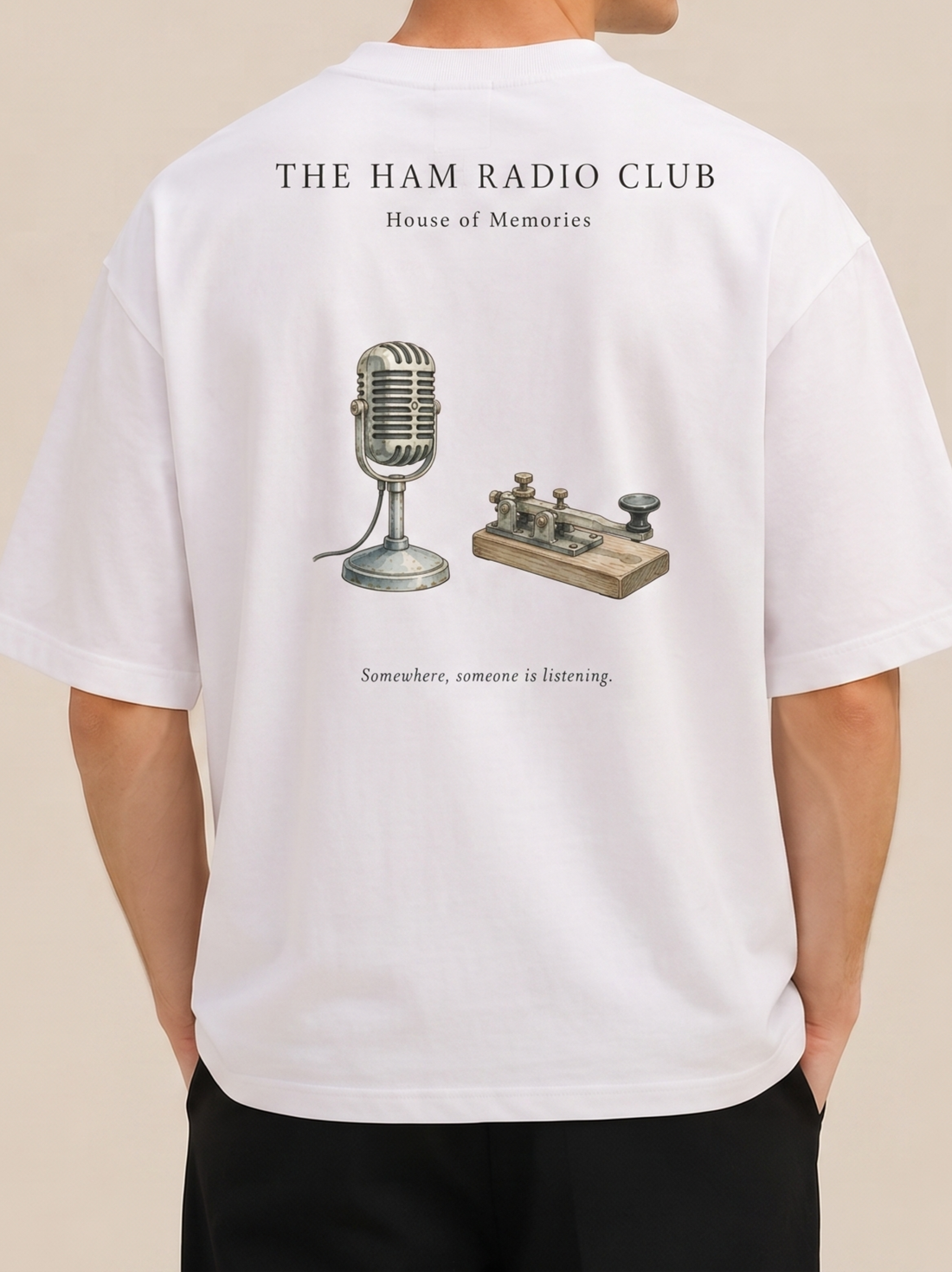 El club de radioaficionados - Hombres