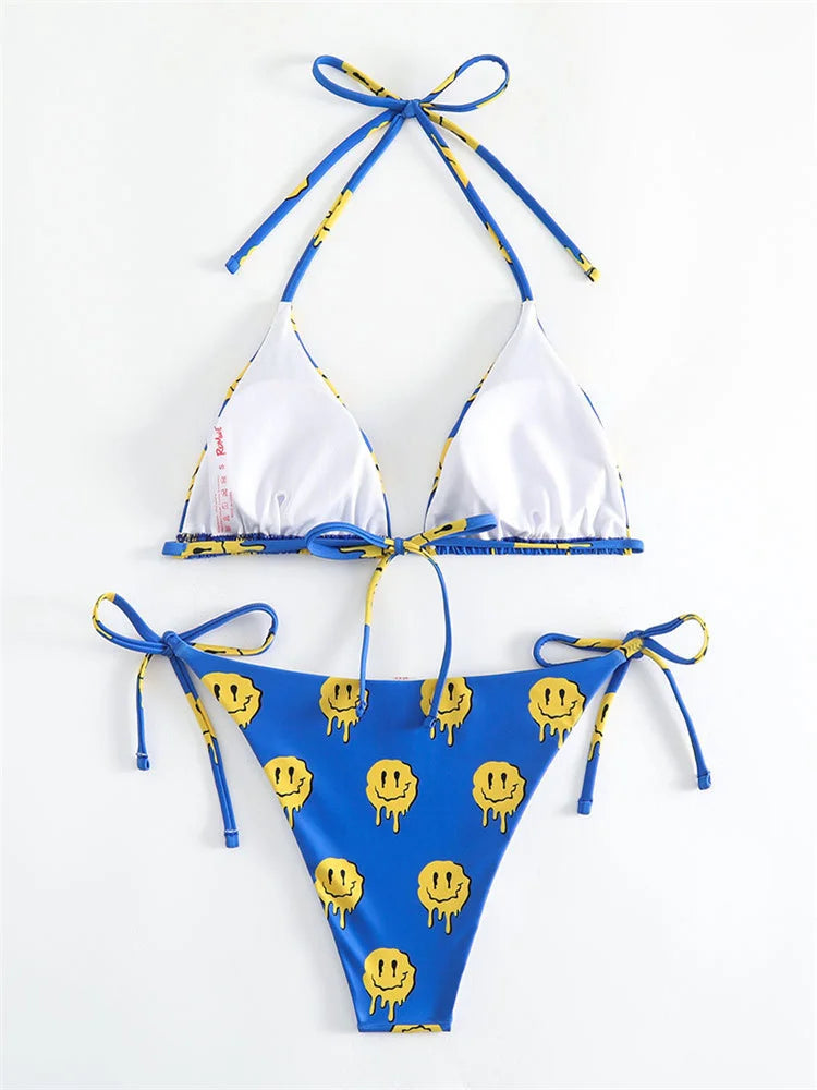 Bikini Triángulo Clásico Emoji