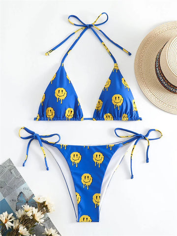Bikini Triángulo Clásico Emoji